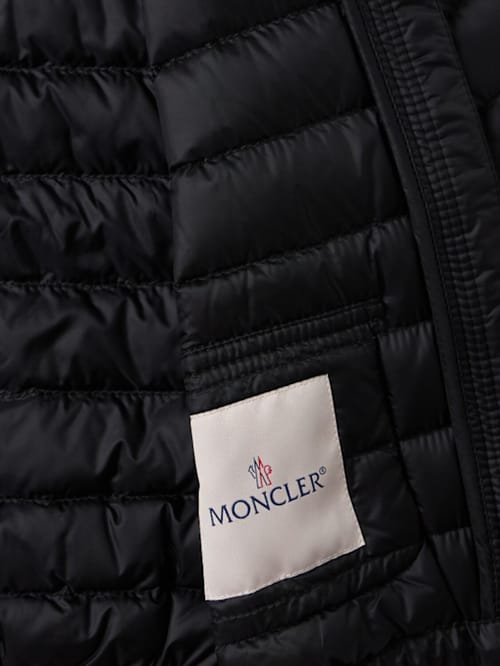 Moncler: 兰斯尼龙羽绒夹克