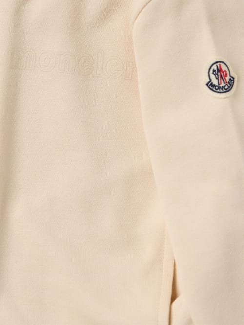 Moncler: 徽标补丁棉质运动服套装