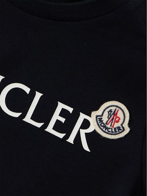 Moncler: 混合棉质运动衫T恤