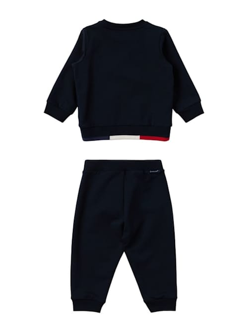 Moncler: 三色棉质运动服套装
