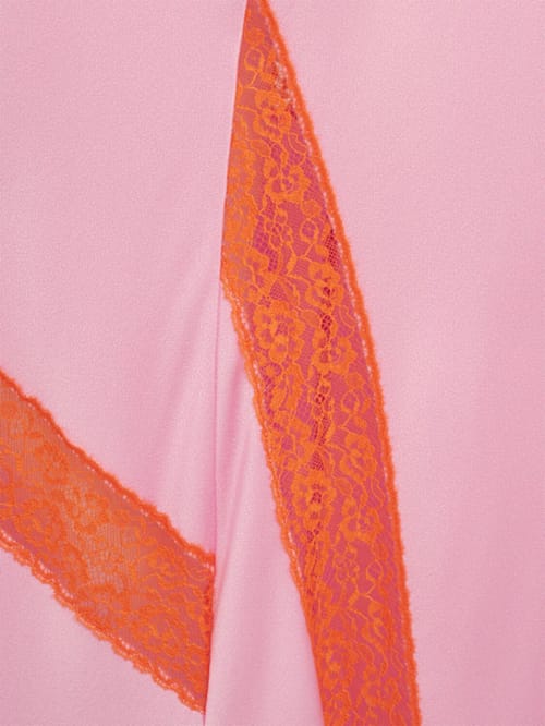 MSGM: 带蕾丝细节的长裙
