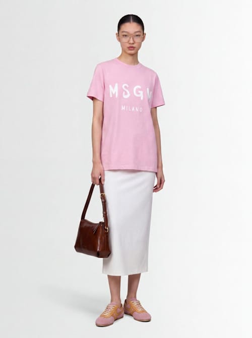 MSGM: Logo 棉质 T恤