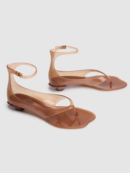 Chloé: 脚踝带凉鞋