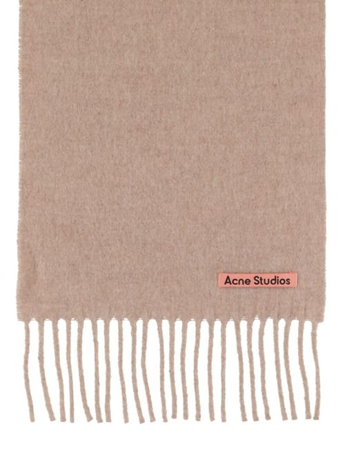 Acne Studios: 带流苏的矩形围巾