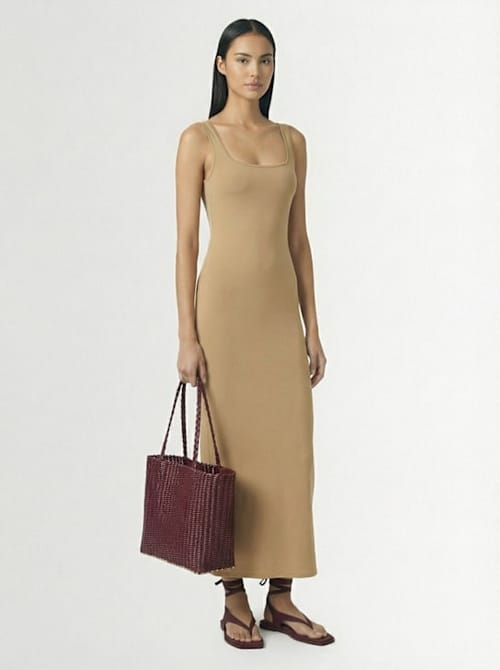 RAYAS COLLECTIVE: Tote with double handles and structured profile