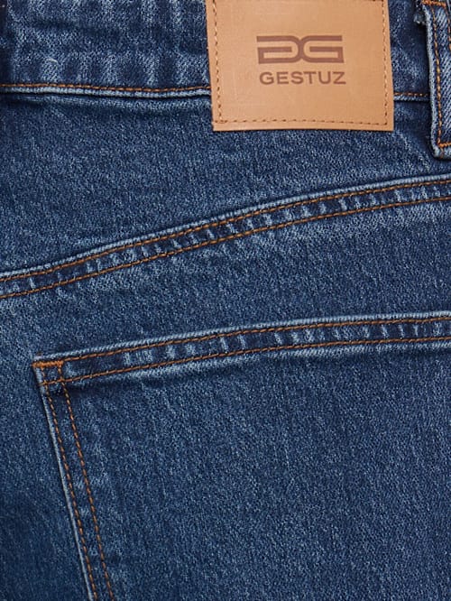 GESTUZ: 高腰宽腿牛仔裤