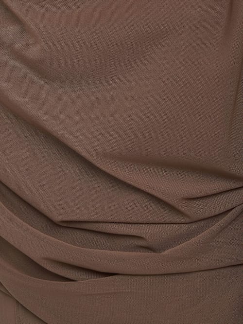 GESTUZ: Abito lungo 2-in-1 drappeggiato