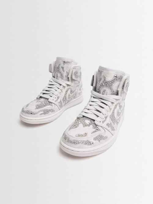 Jordan: Swarovski x Air Jordan 1 Hi OG sneakers