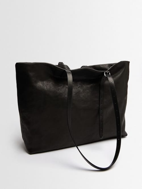 Ann Demeulemeester: 带长手柄和宽开口的手提包