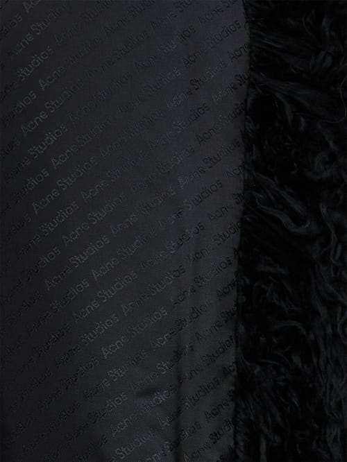 Acne Studios: 长款腰带外套