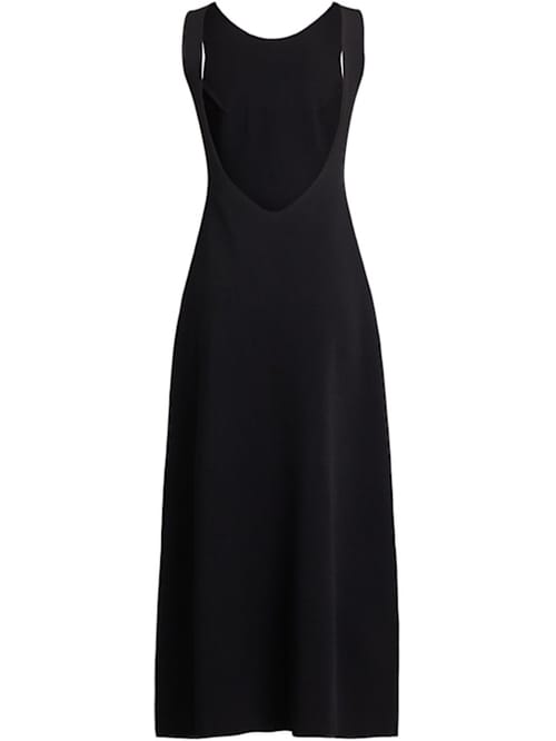 NAMI: Open back midi dress