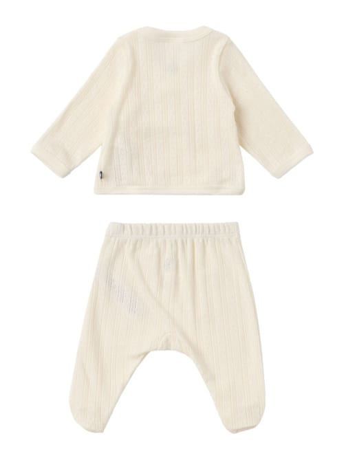 Petit Bateau: 印花棉质针织上衣、裤子和帽子
