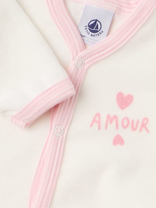 Petit Bateau: 棉质平纹布连体衣