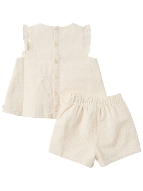 Petit Bateau: 棉质薄衬衫和短裤