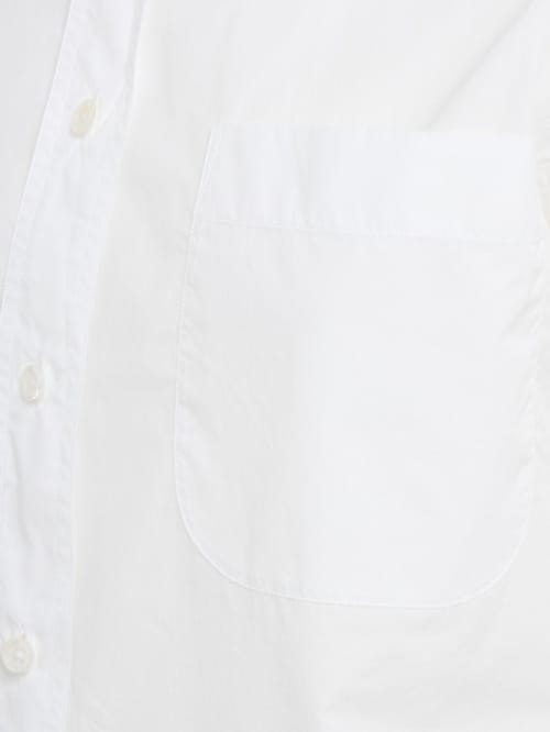 The Row: Cotton shirt with patch pocket