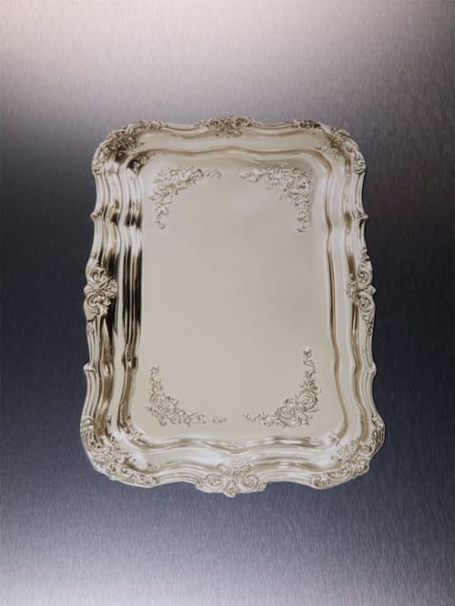 FIGURE DECORATIVE: Set de table en cuir de veau