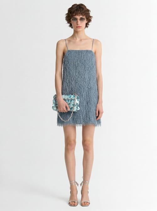 BY MALENE BIRGER: Fringed mini dress