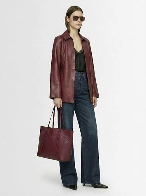 BY MALENE BIRGER: 带有长手柄和宽开口的手提包