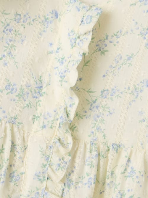 COSMOSOPHIE: Printed cotton romper