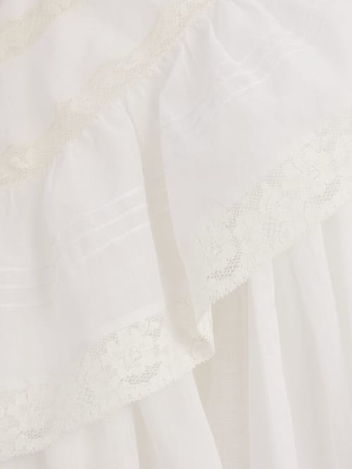 Chloé: 蕾丝领衬衫