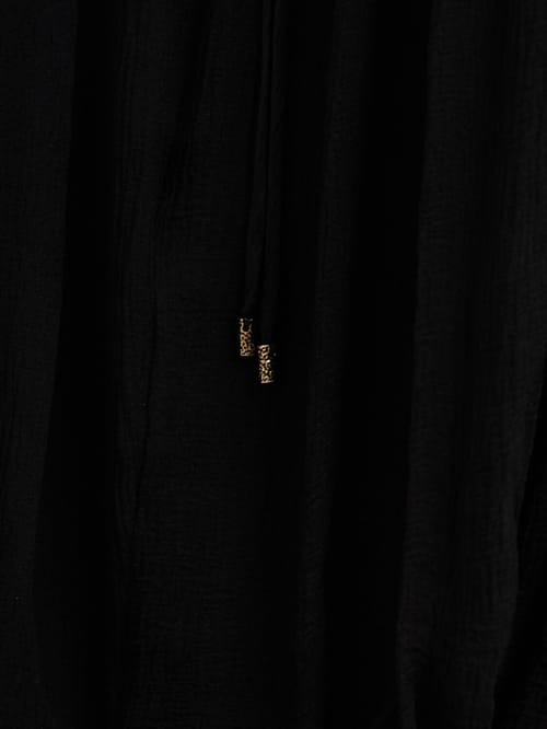 Chloé: Gathered silk mousseline mini dress
