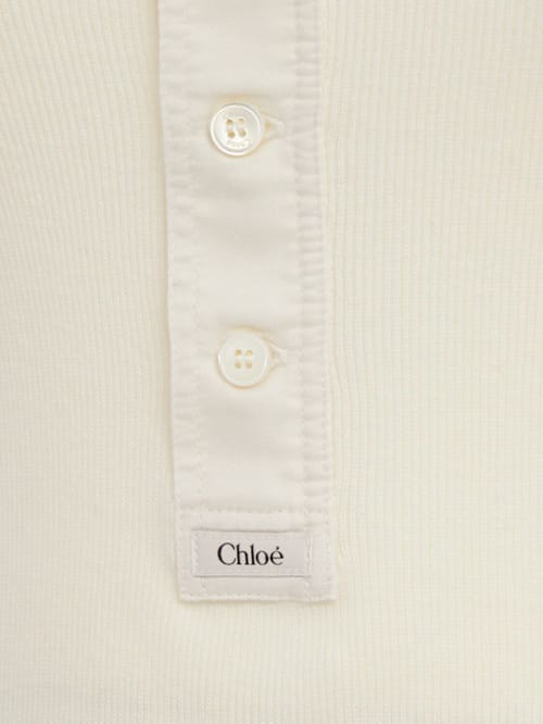Chloé: 方形领上衣