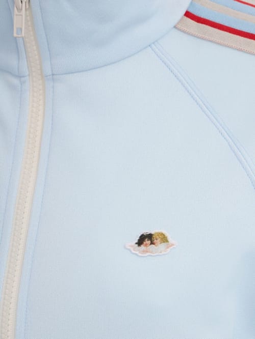 FIORUCCI: 拉链 cropped 卫衣