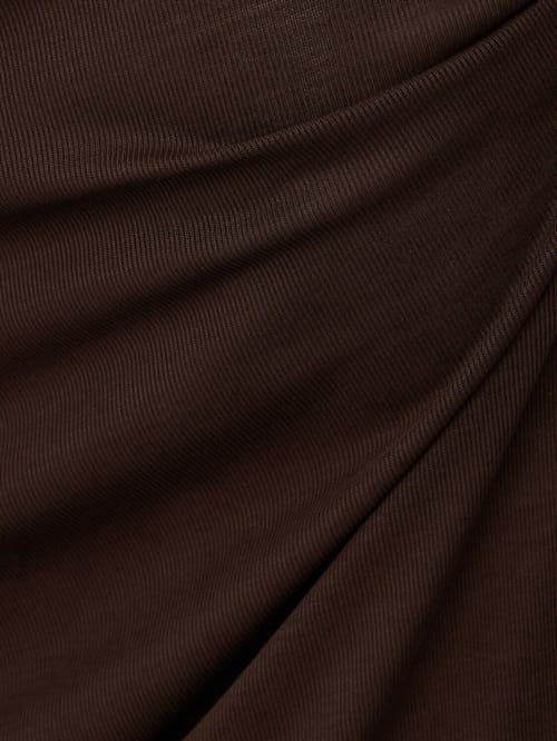 BARE: Long dress with cut-out detail