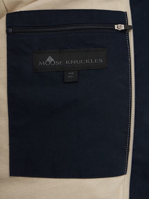 Moose Knuckles: 拉链连帽轰炸机夹克
