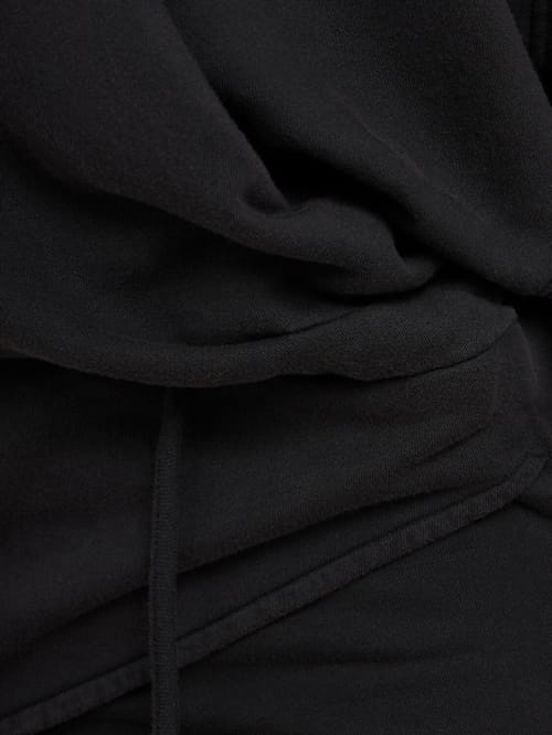 The Attico: Cotton hooded mini dress