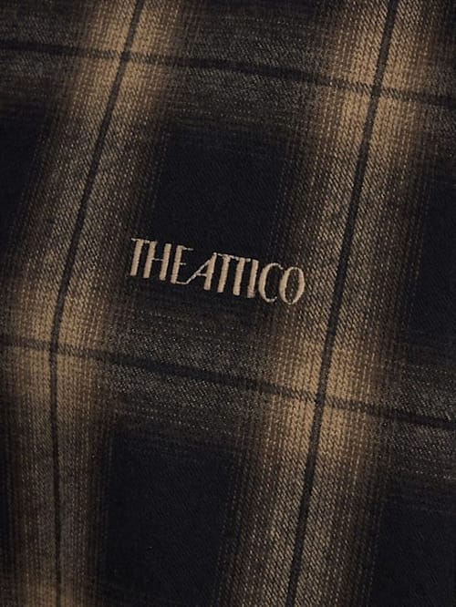 The Attico: 宽松经典领衬衫