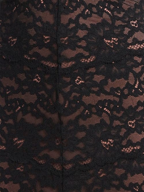 Fleur Du Mal: Lace bustier midi dress