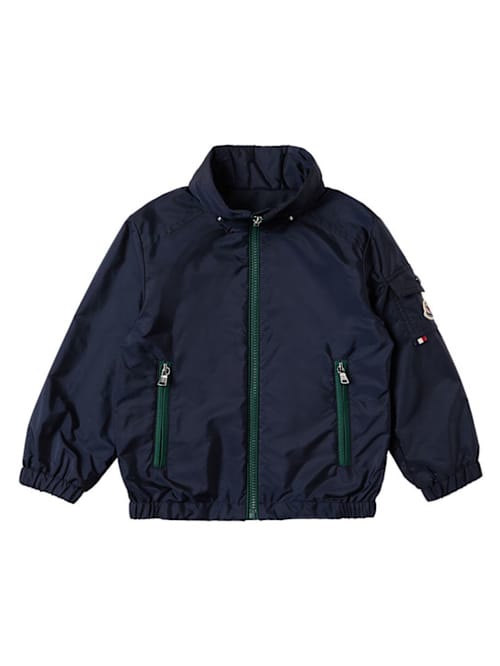Moncler: 巴努尼龙雨衣