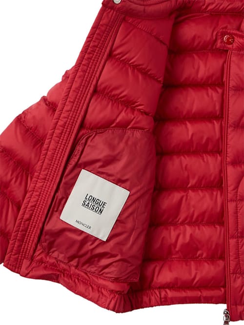 Moncler: Acorus 尼龙可打包羽绒夹克