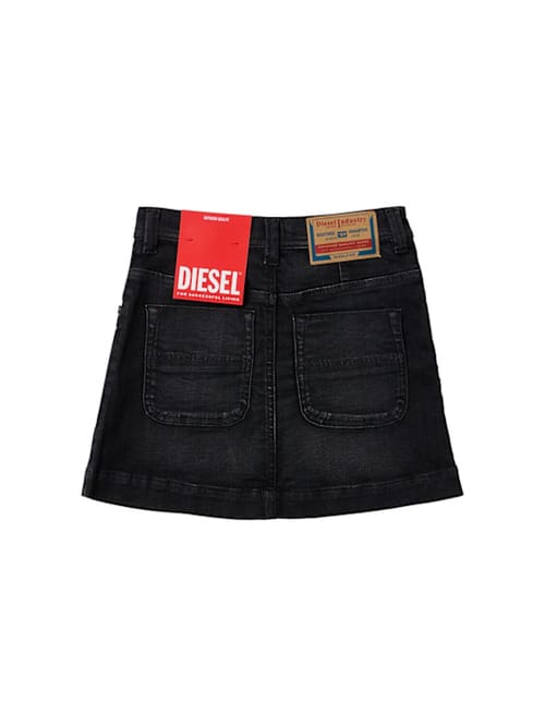 Diesel Kids: 棉混纺牛仔裙