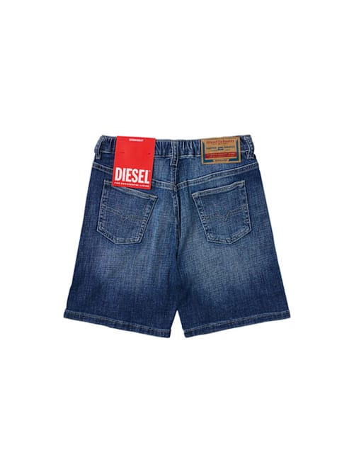 Diesel Kids: 弹性棉牛仔短裤