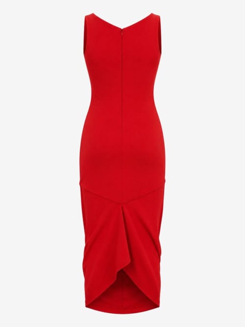 Jacquemus: Stretch viscose dress Regata