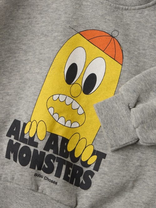 Bobo Choses: Bigtooth Lemon printed sweatshirt