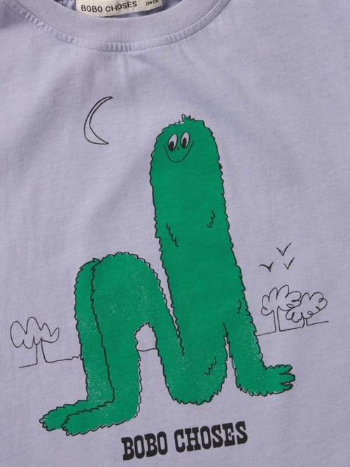 Bobo Choses: Long Puff printed T-shirt