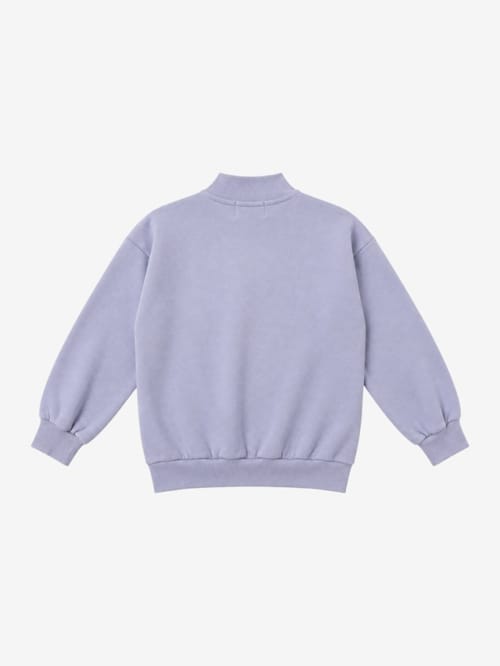 Bobo Choses: Mystery BC organic cotton half-zip sweatshirt