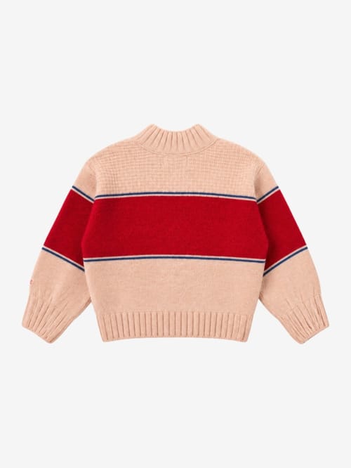 Bobo Choses: Striped jacquard sweater
