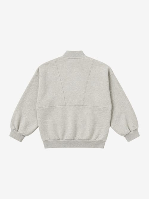 Bobo Choses: Bolder organic cotton half-zip sweatshirt