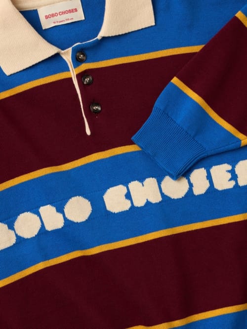 Bobo Choses: Polo a righe più vistose