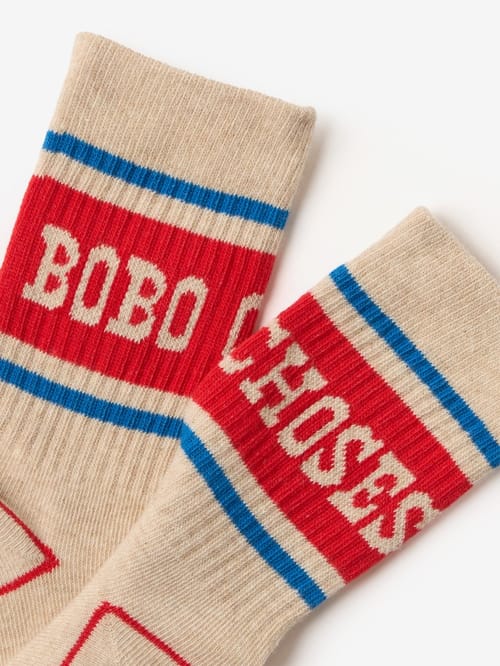Bobo Choses: Pop organic cotton long socks