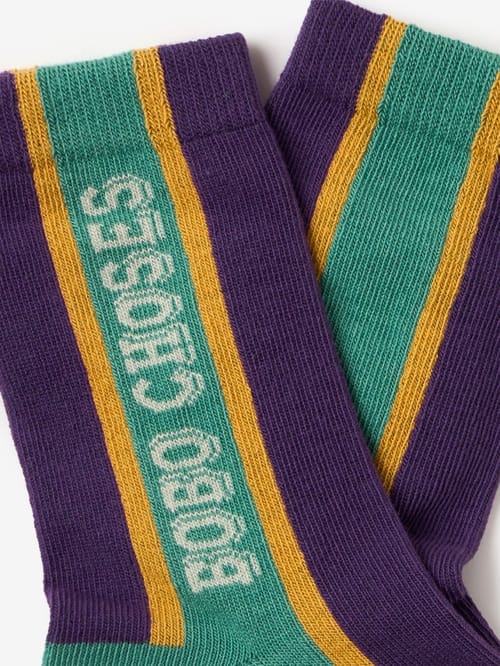 Bobo Choses: Extra-long organic cotton logo socks