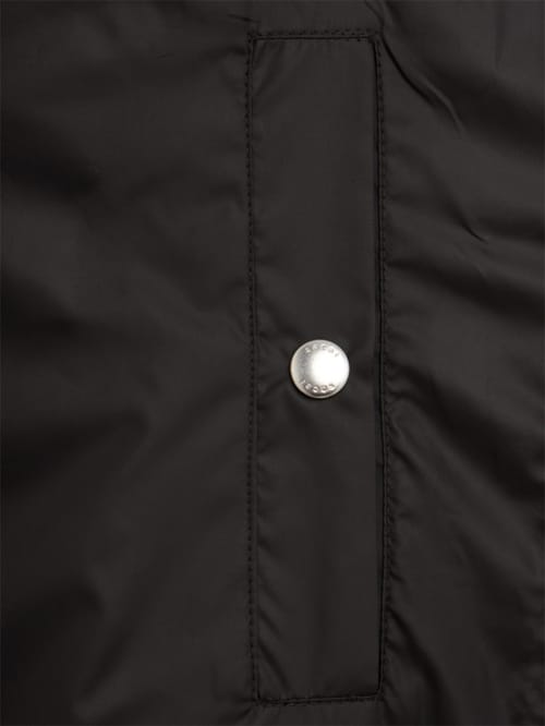 Sacai: 带袖口口袋的尼龙斜纹夹克