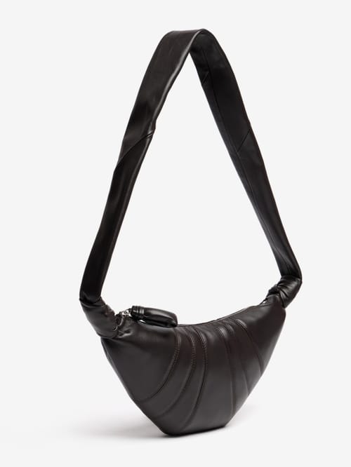 Lemaire: Small Croissant soft nappa shoulder bag