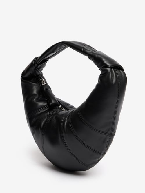 Lemaire: Mini Fortune Croissant soft nappa bag