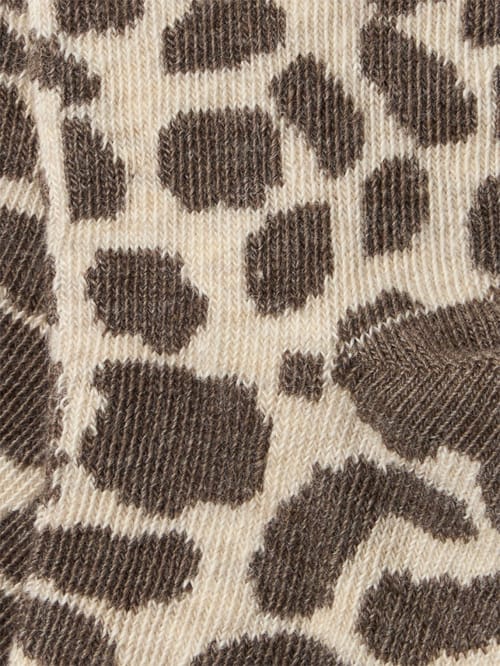 1 + IN THE FAMILY: Socken mit Leopardenmuster