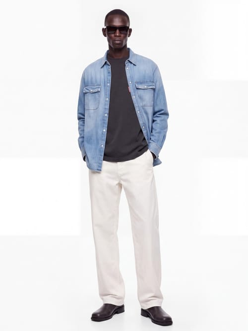 Dsquared2: Canadian vintage-effect cotton shirt
